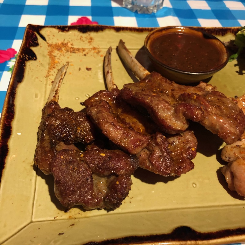 Каре ягненка (шашлык)