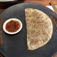 Кутаб с ягненком и домашней аджикой