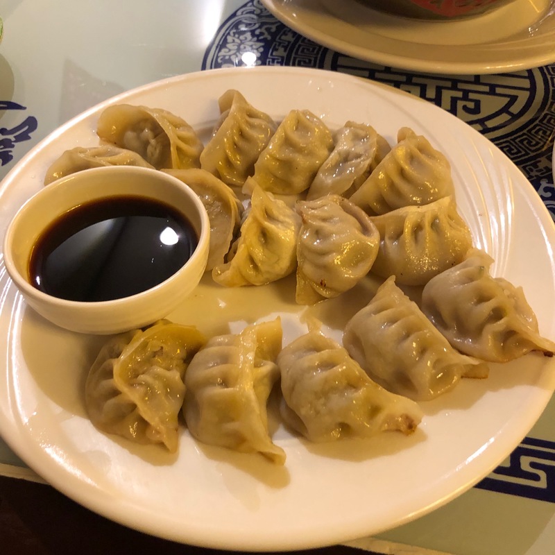 Жареные пельмени с говядиной
