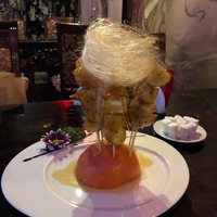 Фрукты в карамели