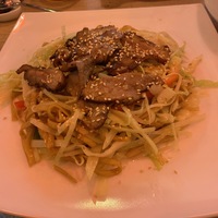 Пшеничная лапша с уткой