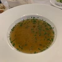 Говяжий бульон с макаронами
