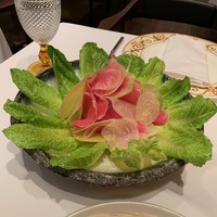 Салат романо с хрустящими овощами