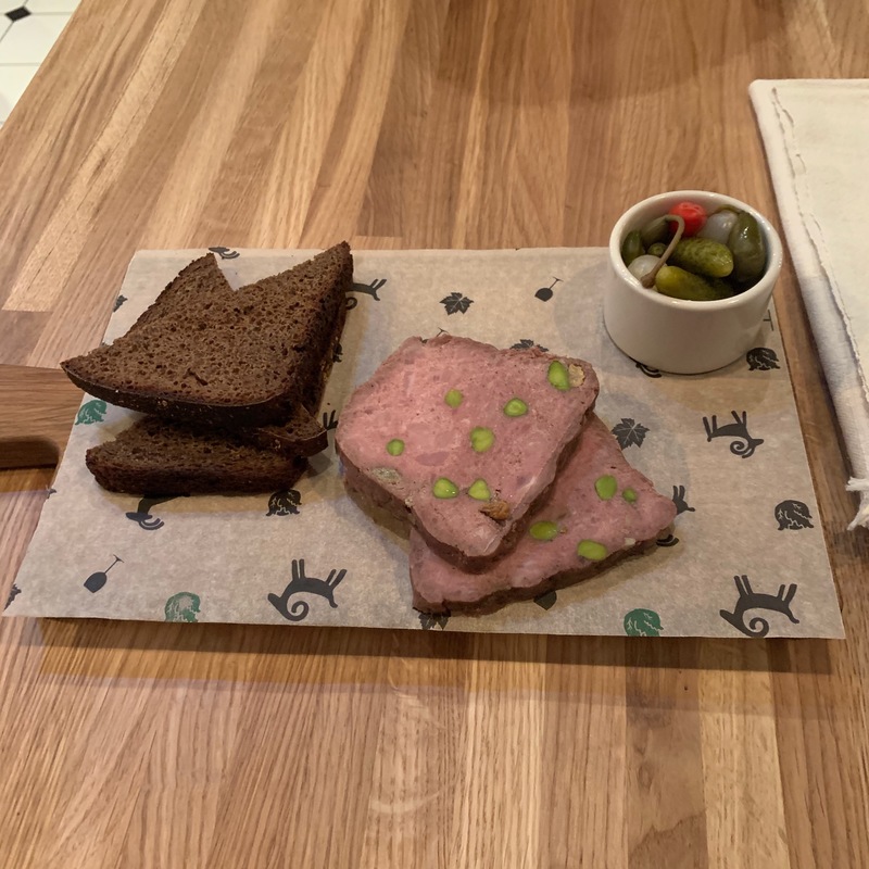 Террин с мясом козленка