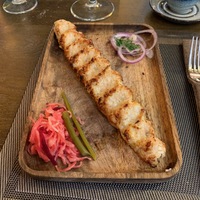 Люля-кебаб из курицы с сыром