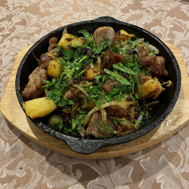 Жаркое по-армянски со свининой