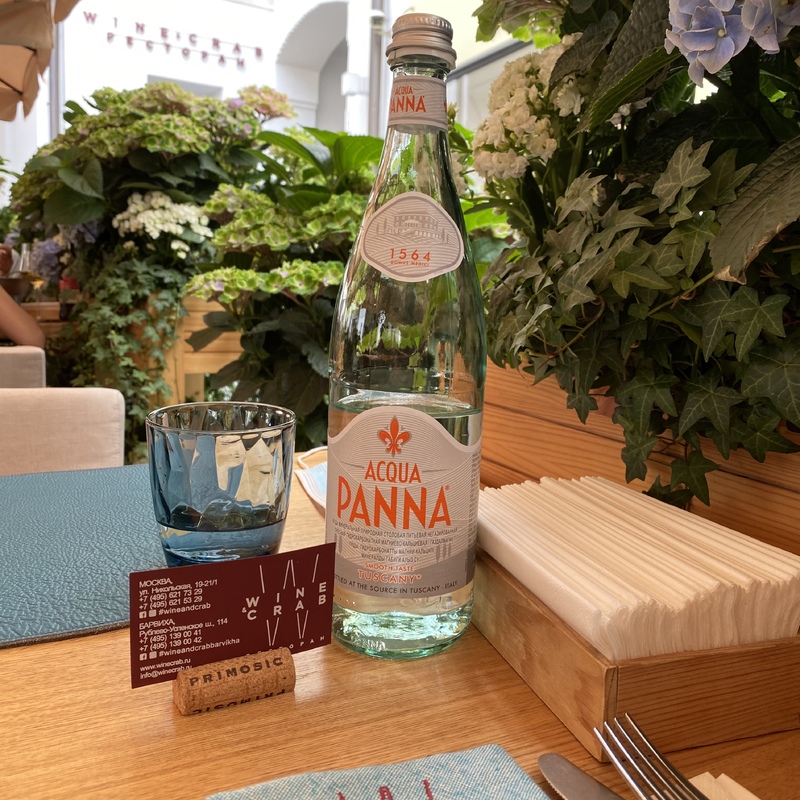 Вода Aсqua Panna 0.75