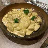 Ньокки с горгонзолой и орехами