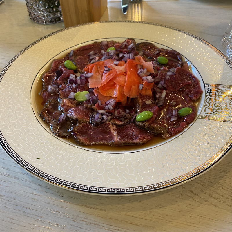 Мацузаки с соусом понзу
