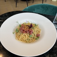 Спагетти с тунцом и артишоками