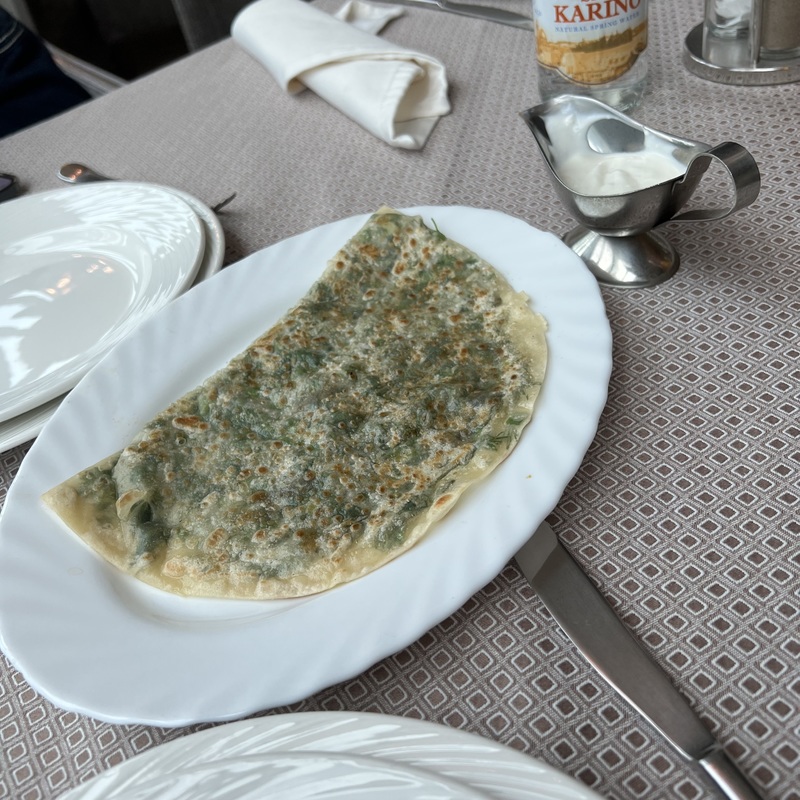 Кутаб с зеленью