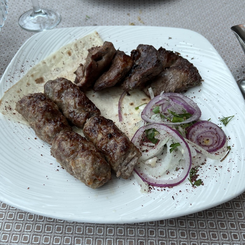Шашлык «Бастурма по-бакински»