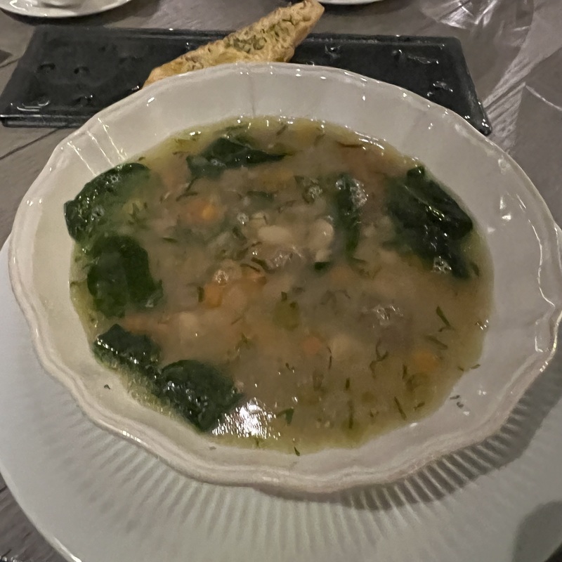 Риболитто с ягненком и чиабаттой