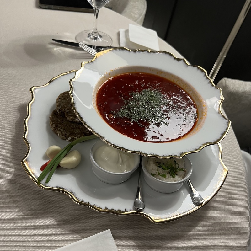 Борщ из утки