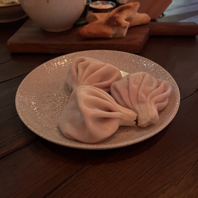 Хинкали с бараниной