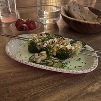 Кушияки «Брокколи с кремом из кешью»