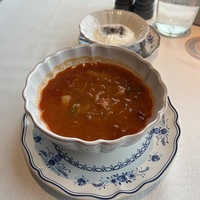 Солянка с оливками с огня