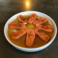 Татаки из лосося