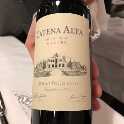 Вино красное, "Catena Alta" Malbec, Menoza, Argentina^ 2015