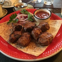 Шашлык из мякоти барашка