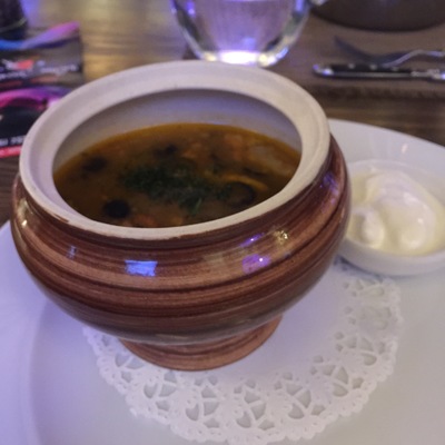 Традиционная мясная солянка