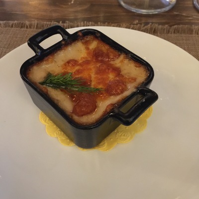 Жульен с белыми грибами