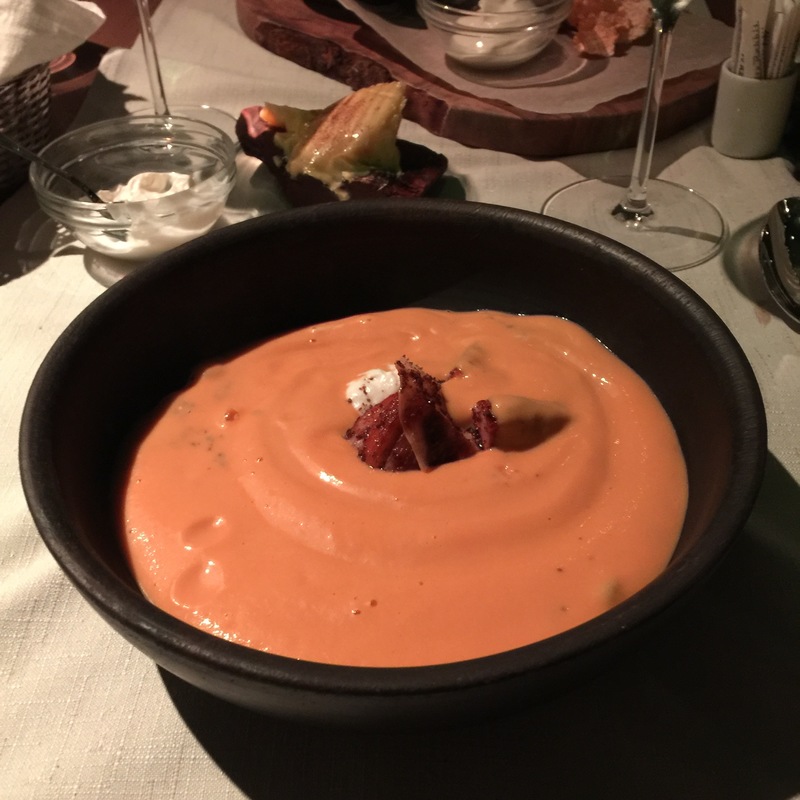 Суп из репы с дикой уткой