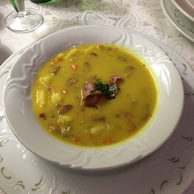 Суп гороховый