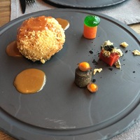 Филе кролика с куриной печенью