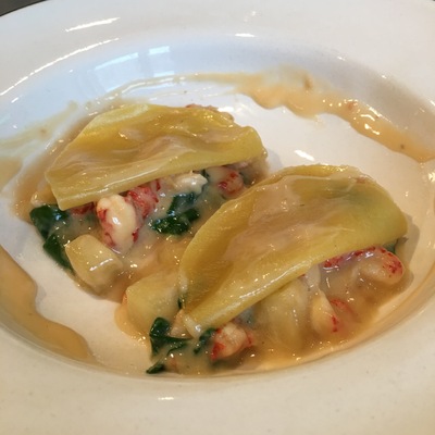 Ленивые пельмени с раковыми шейками
