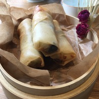 Спринг-роллы с овощами-мясом
