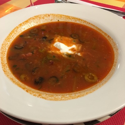 Мясная солянка