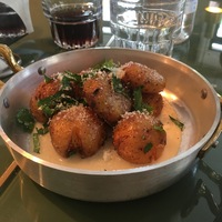 Молодой картофель, пармезан