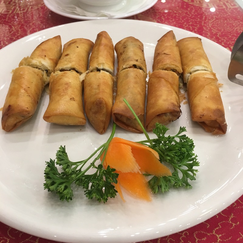 Жареные блинчики с овощами