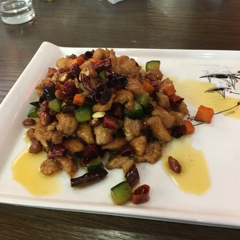 Филе цыпленка с орехами
