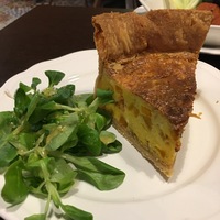 Киш с тыквой и сыром