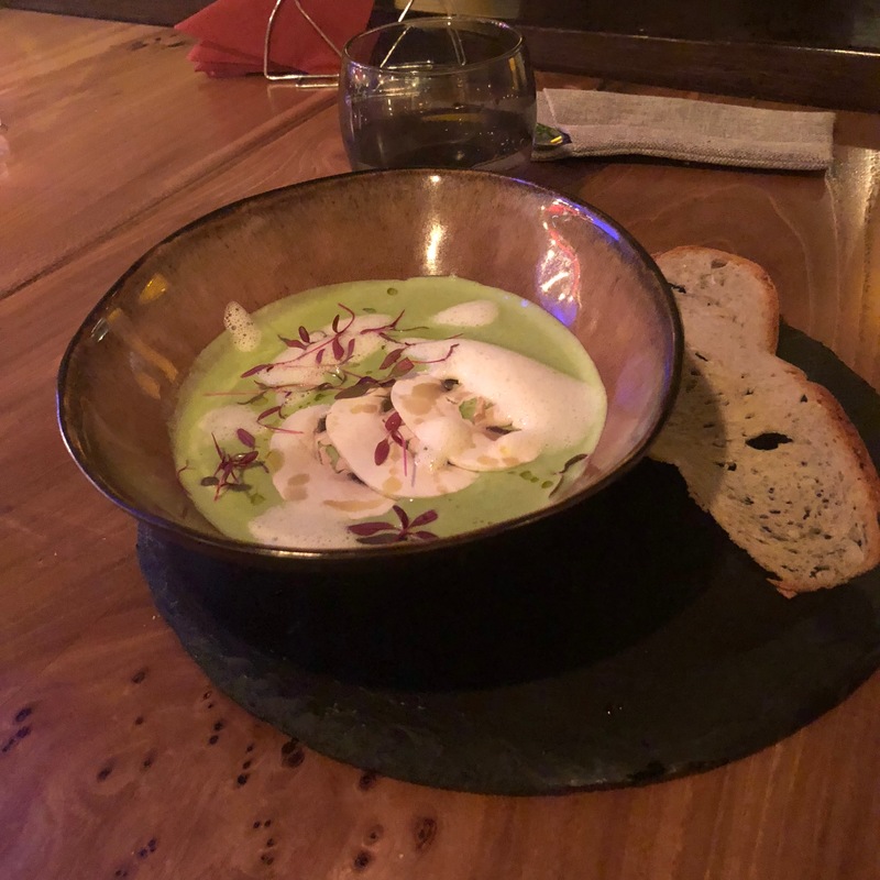 Валюте из порея с рокфором и шампиньонами (сет - 2900 рублей)