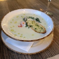 Сырный крем-суп с крабом