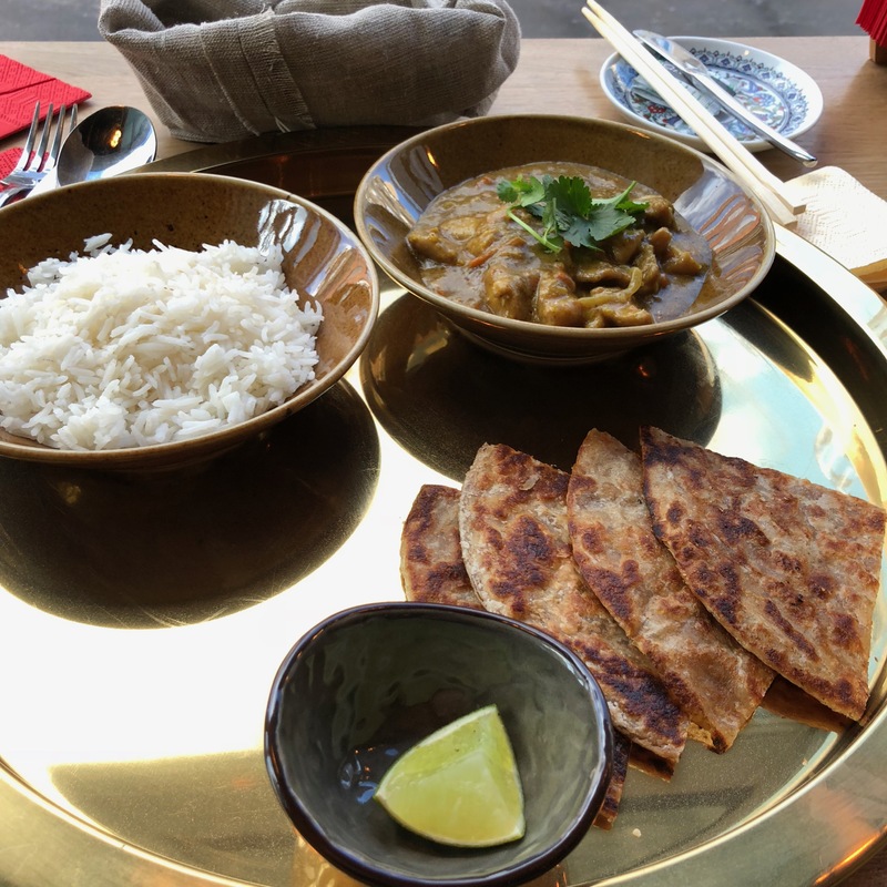 Карри с курицей