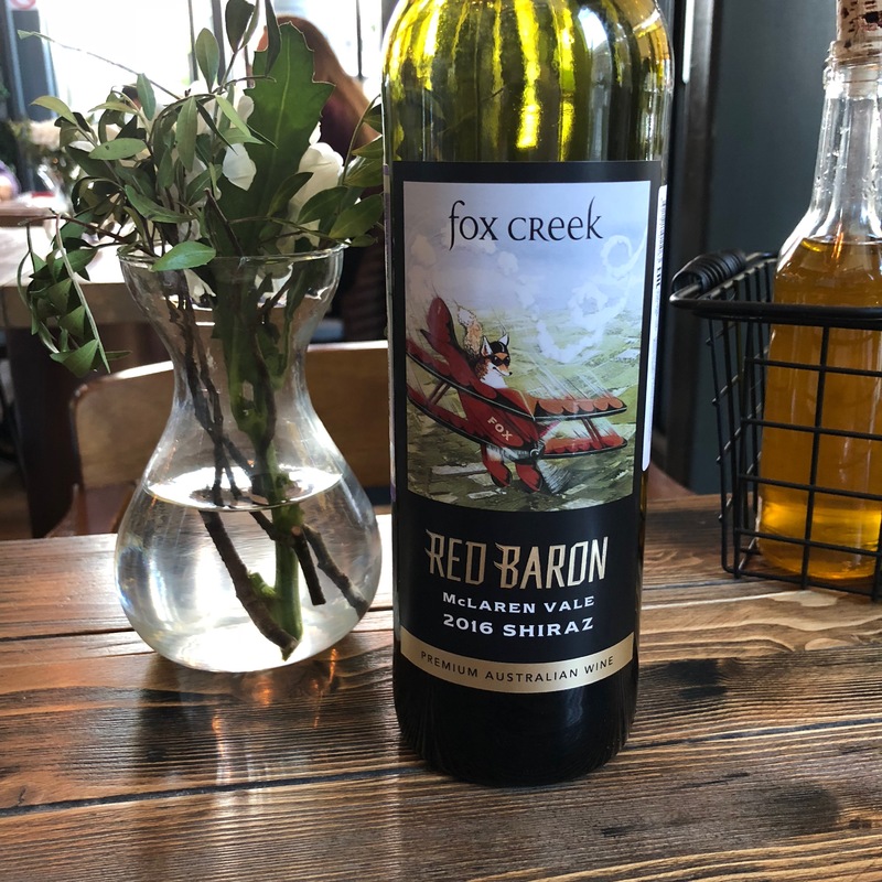 Вино красное, Fox Creek, Red Baron, Shiraz, Australia, 2016