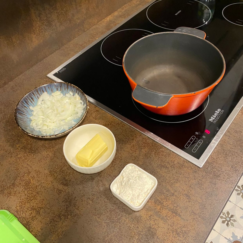 Суп с сыром и брокколи