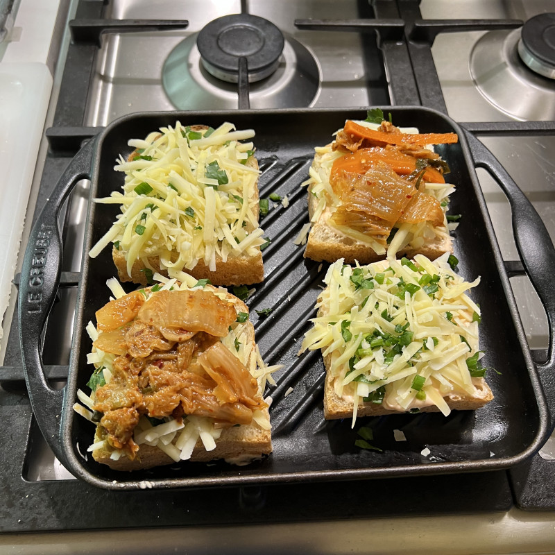 Kimchi Grilled Cheese
