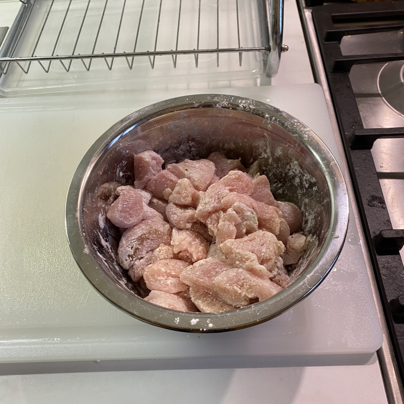 Цыплёнок с орехами кешью