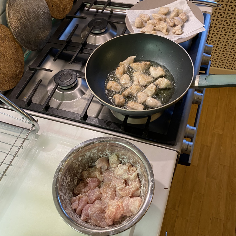 Цыплёнок с орехами кешью