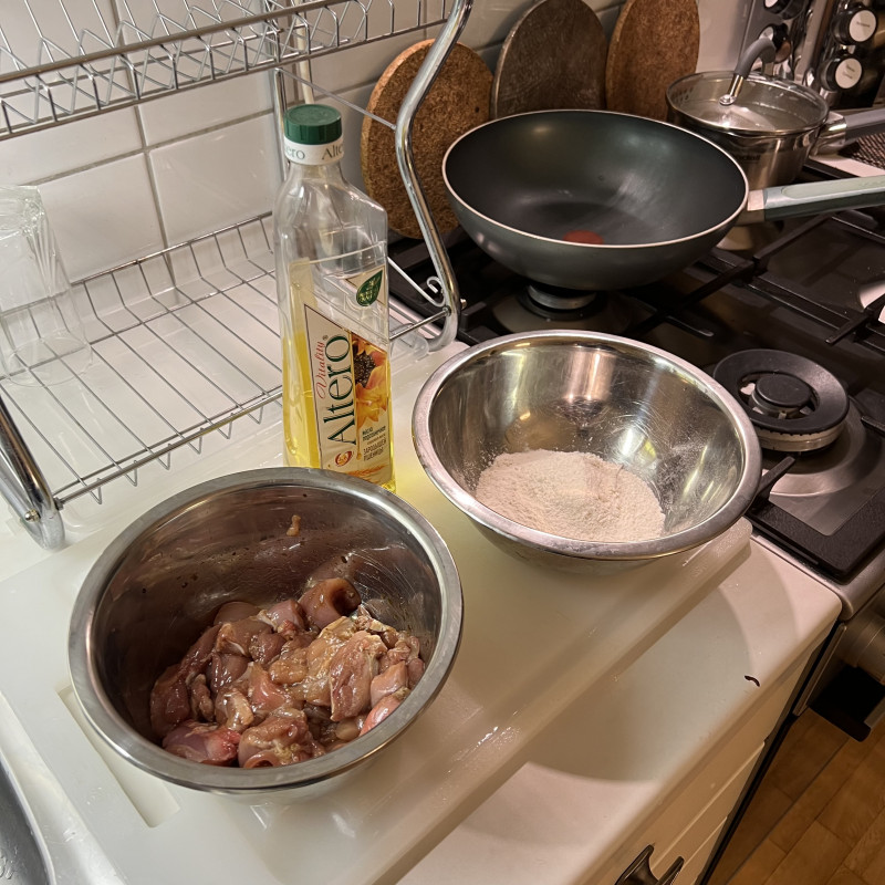 Курица в кисло-сладком соусе