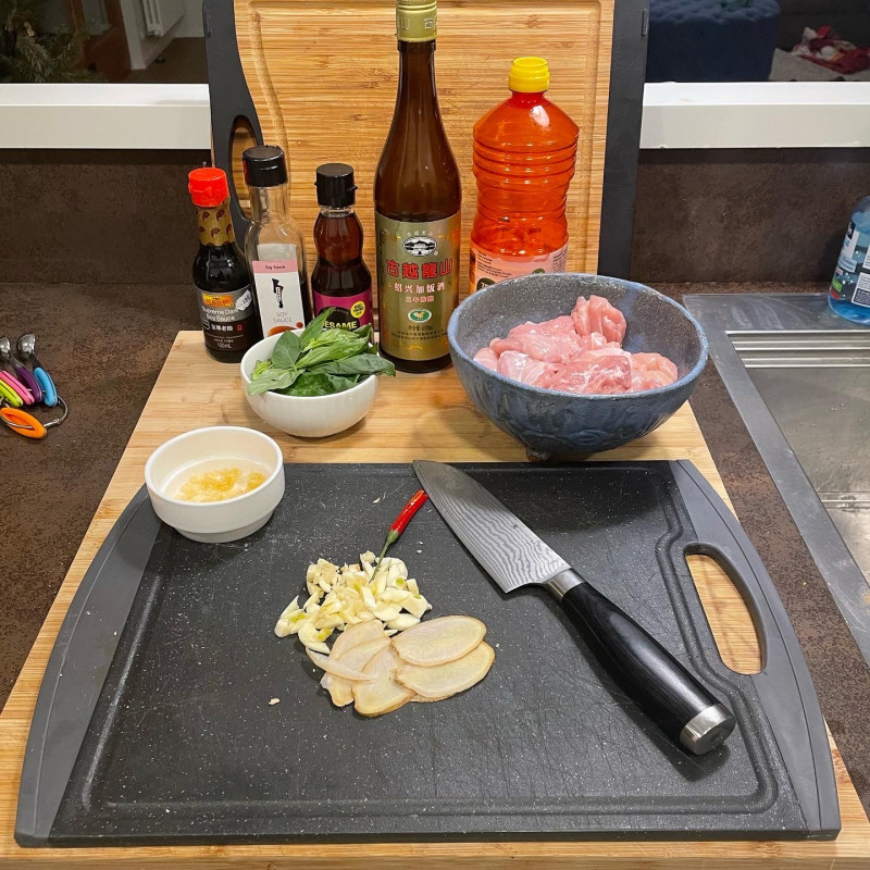 Цыпленок три чашки