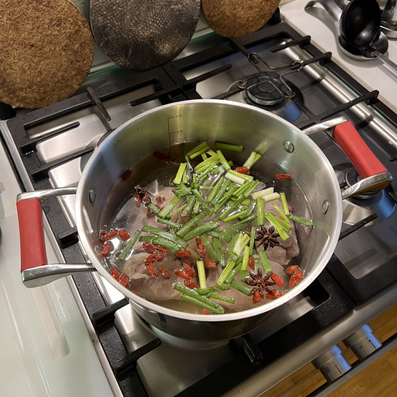 Пьяная курица