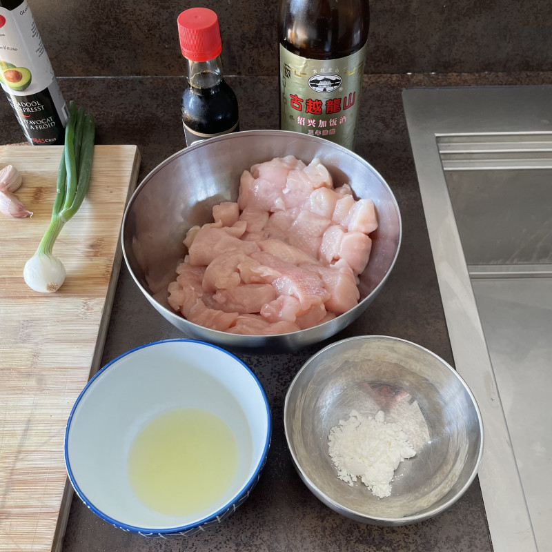 Лимонный цыпленок