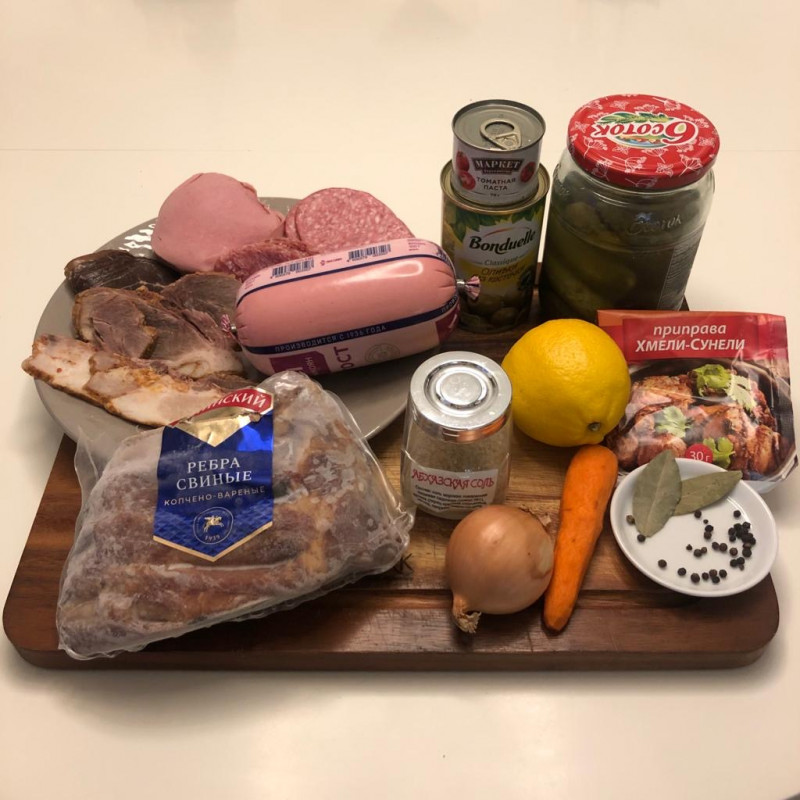 Солянка мясная