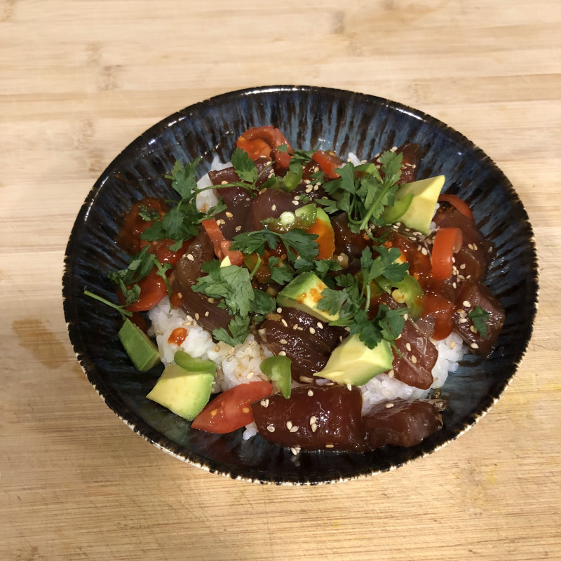 Гавайский Poke (Poh-kay)